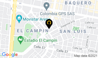 Mapa de Repuestos Honda Dishonda en Bogotá D.C