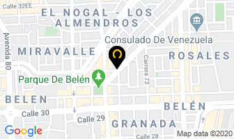 Mapa de Repuestos La Avenida en Medellín