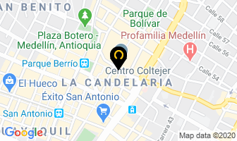 Mapa de Repuestos Maroel en Medellín