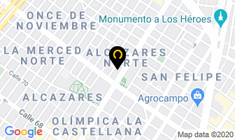 Mapa de Repuestos Renault Bogota en Bogotá D.C
