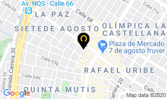 Mapa de Repuestos Rimar en Bogotá D.C