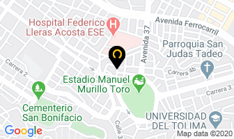 Mapa de Repuestos Super Baratos en Ibagué