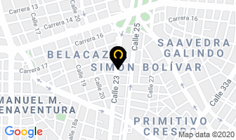 Mapa de Repuestos Y Accesorios La 23 en Cali