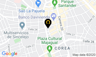Mapa de Repuestos Y Herrajes en Sincelejo