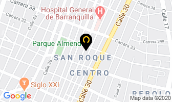 Mapa de Repuestos Y Latas en Barranquilla