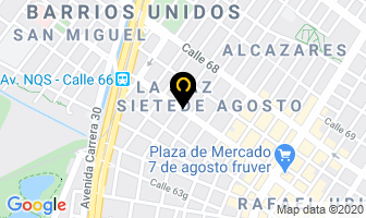 Mapa de Repuestos Y Lujos Carrillo en Bogotá D.C