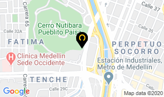 Mapa de Repuestos Y Repuestos en Medellín