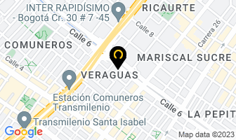 Mapa de Repuestos Y Rodajes en Bogotá D.C