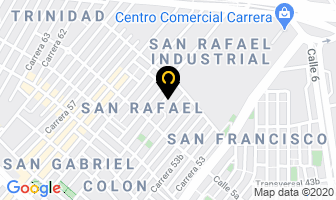 Mapa de Repujados De Metales en Bogotá D.C
