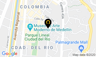 Mapa de Reselec Ltda. en Medellín