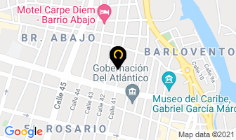 Mapa de Resicaribe Ltda en Barranquilla