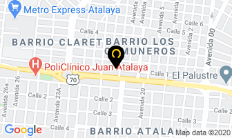 Mapa de Residencia Avita en Cúcuta
