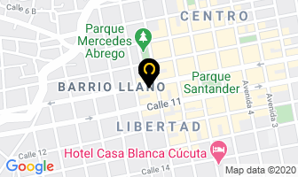 Mapa de Residencia Poseción en Cúcuta