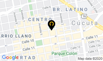 Mapa de Residencia Taberna Mileniu's en Cúcuta