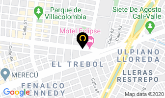 Mapa de Residencial Pasiones en Cali