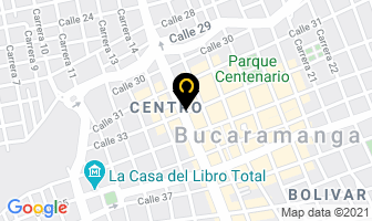 Mapa de Residencias Capri en Bucaramanga