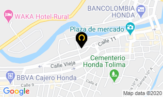 Mapa de Residencias lida en Honda