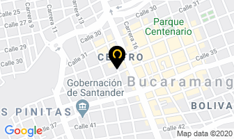 Mapa de Residencias Mónaco en Bucaramanga