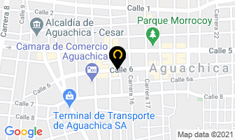 Mapa de Residencias Nidia en Aguachica