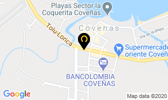 Mapa de Residencias Nuevo Oriente en Lorica