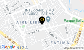 Mapa de Residencias Orientales en Pasto