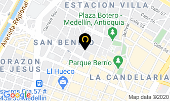Mapa de Residencias Primaver A en Medellín
