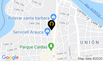 Mapa de Residencias tolima en Arauca