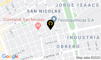 Mapa de Residencias Torre De La 7A en Cali