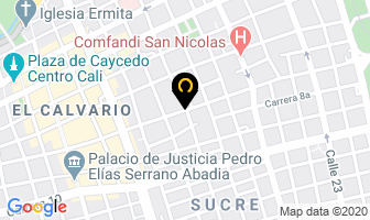 Mapa de Residencias Torres De Cristal en Cali
