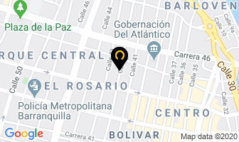 Mapa de Residencias Walkiria en Barranquilla