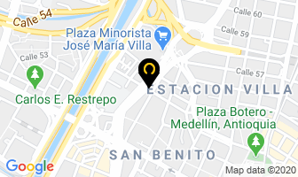 Mapa de Resigás en Medellín