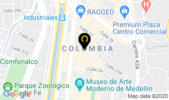 Mapa de Resista Ltda. en Medellín