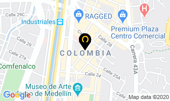 Mapa de Resista Sas en Medellín