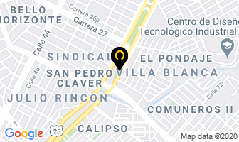 Mapa de Resorte Y Zapas en Cali