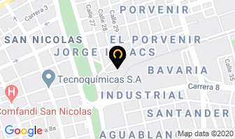 Mapa de Resortes Hércules S.a. en Cali