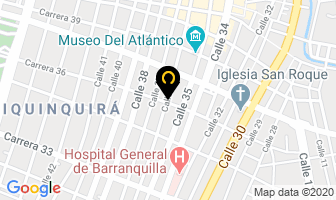 Mapa de Resortes Hércules S.a. en Barranquilla