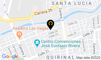 Mapa de Restaurante Almuerzos Caseros en Neiva