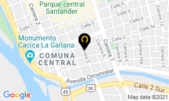 Mapa de Restaurante Ana Jeda en Neiva
