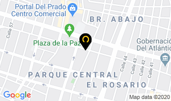 Mapa de Restaurante Angus en Barranquilla