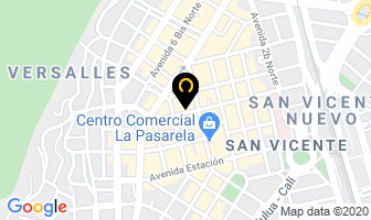 Mapa de Restaurante Antojos en Cali