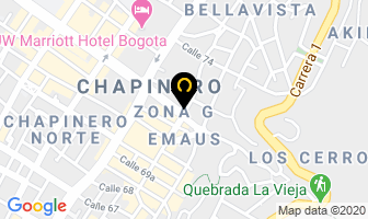 Mapa de Restaurante Armadillo en Bogotá D.C