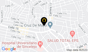 Mapa de Restaurante Asaderos Mi Cali en Sincelejo