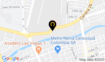 Mapa de Restaurante Avenida en Neiva
