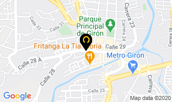 Mapa de Restaurante Balcon Real De Giron en Girón