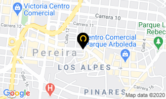 Mapa de Restaurante Bar Arabe Al Salam en Pereira