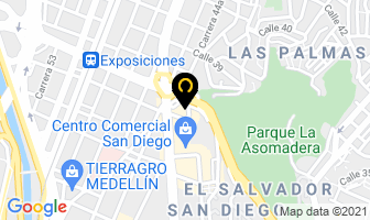 Mapa de Restaurante Bar Chips en Medellín