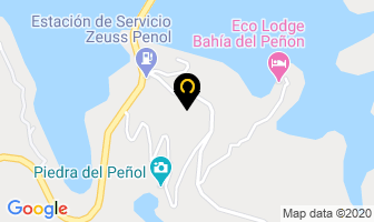 Mapa de Restaurante Bar La Piedra en Guatapé