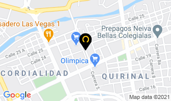 Mapa de Restaurante Bar San Telmo en Neiva