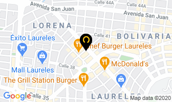 Mapa de Restaurante Bar Tazon en Medellín