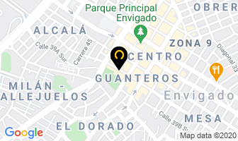 Mapa de Restaurante Beef en Envigado